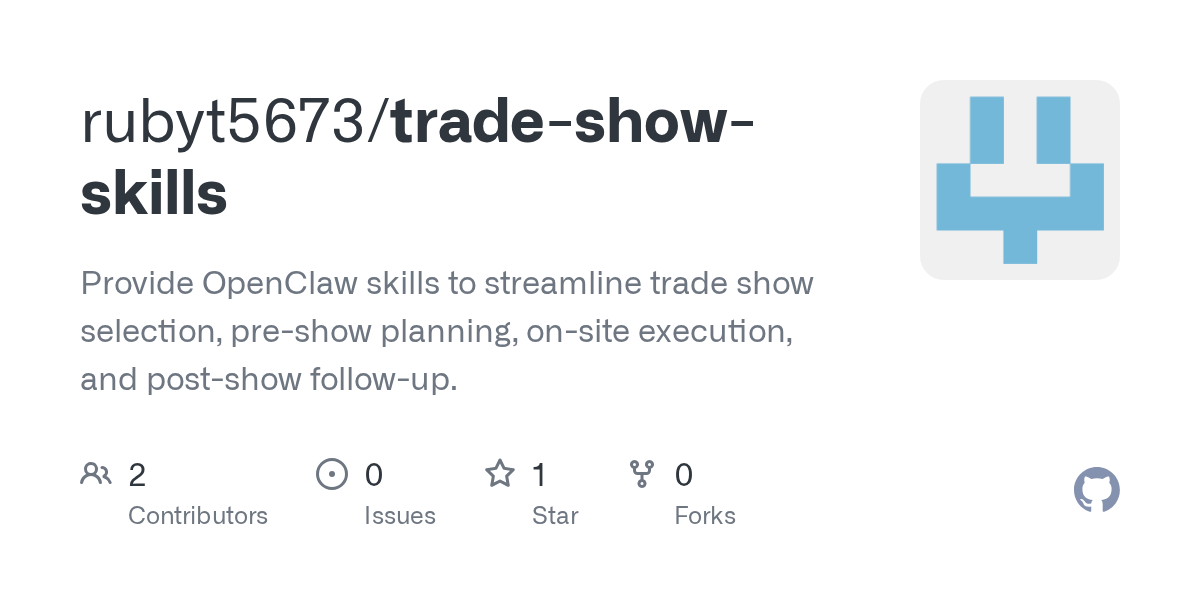 Trade Show Skills — Development skill for Claude Code