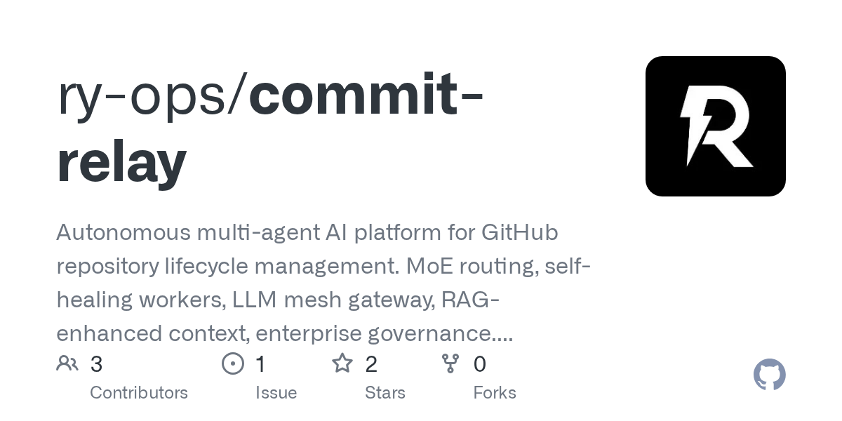 Commit Relay — Development agent for Claude Code