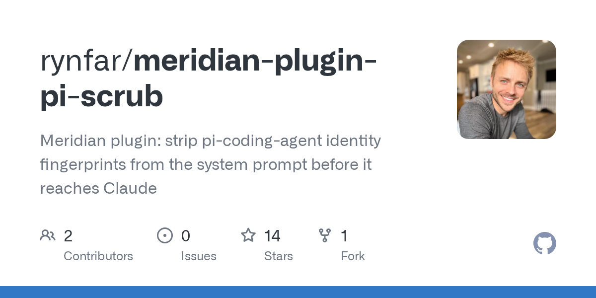 Meridian Plugin Pi Scrub — Development skill for Claude Code