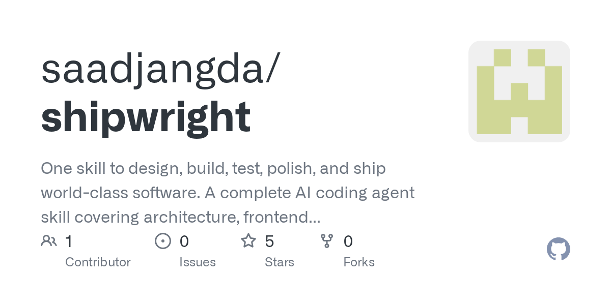 Shipwright — Security skill for Claude Code