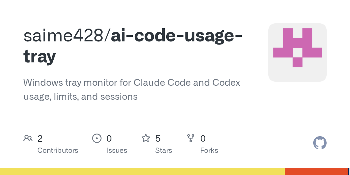 AI Code Usage Tray — AI skill for Claude Code