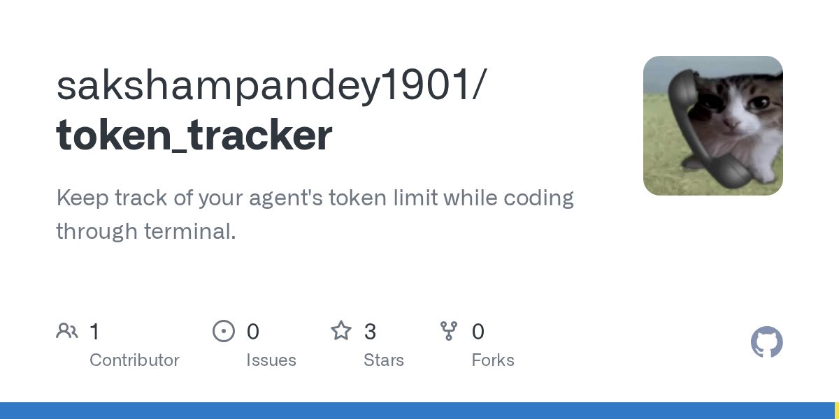 Token Tracker — Development skill for Claude Code