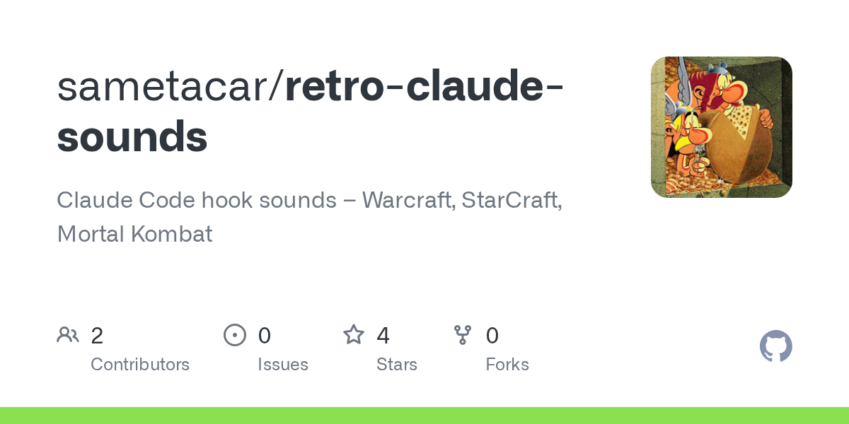 Retro Claude Sounds — Development skill for Claude Code