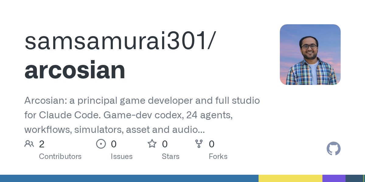 Arcosian — Development skill for Claude Code
