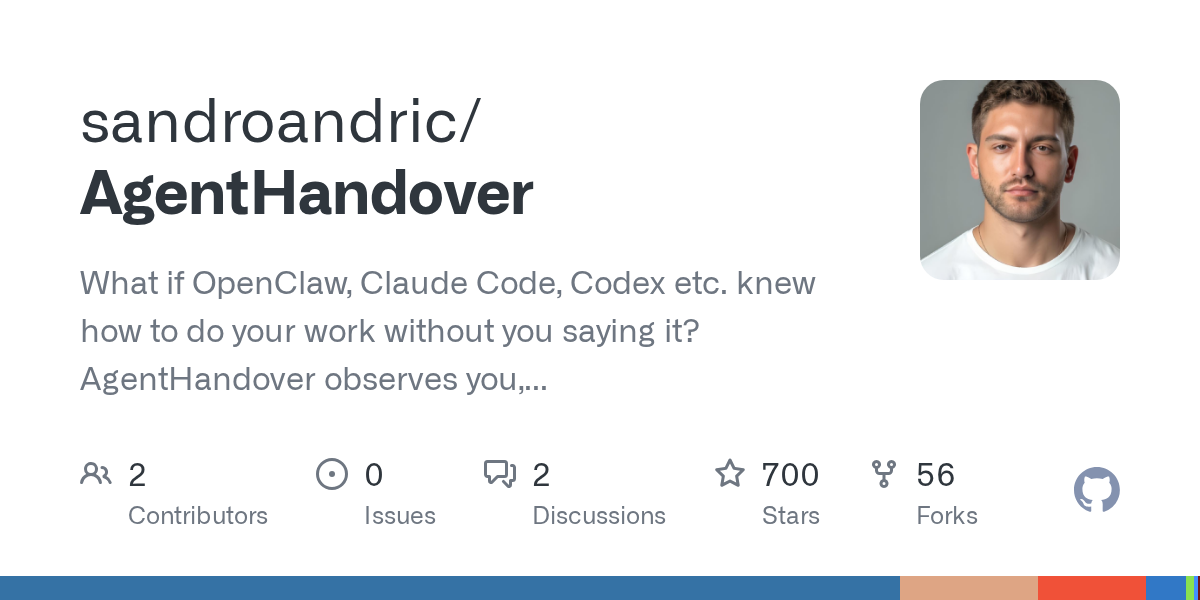 AgentHandover — Development skill for Claude Code