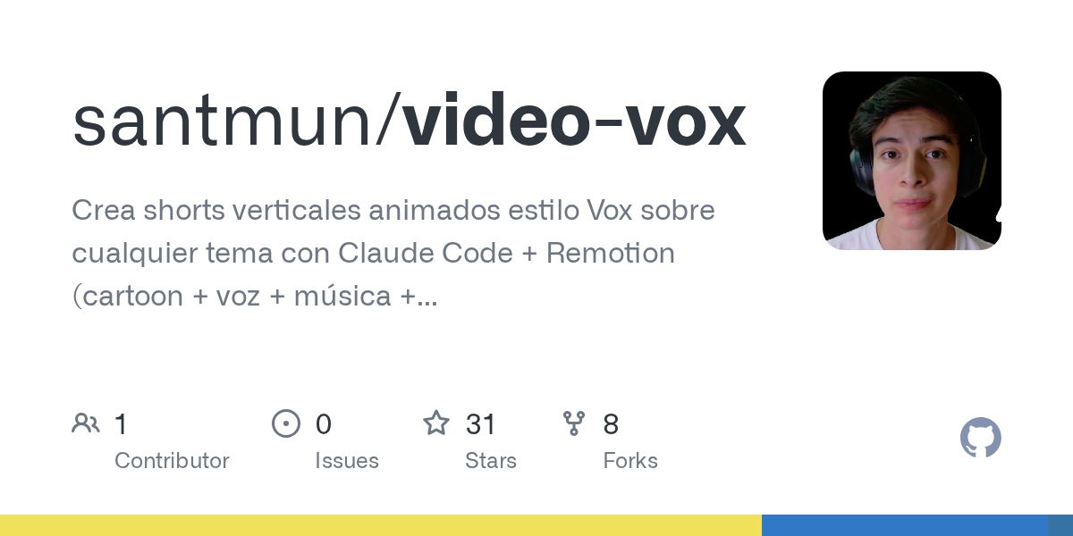 Video Vox — Development skill for Claude Code