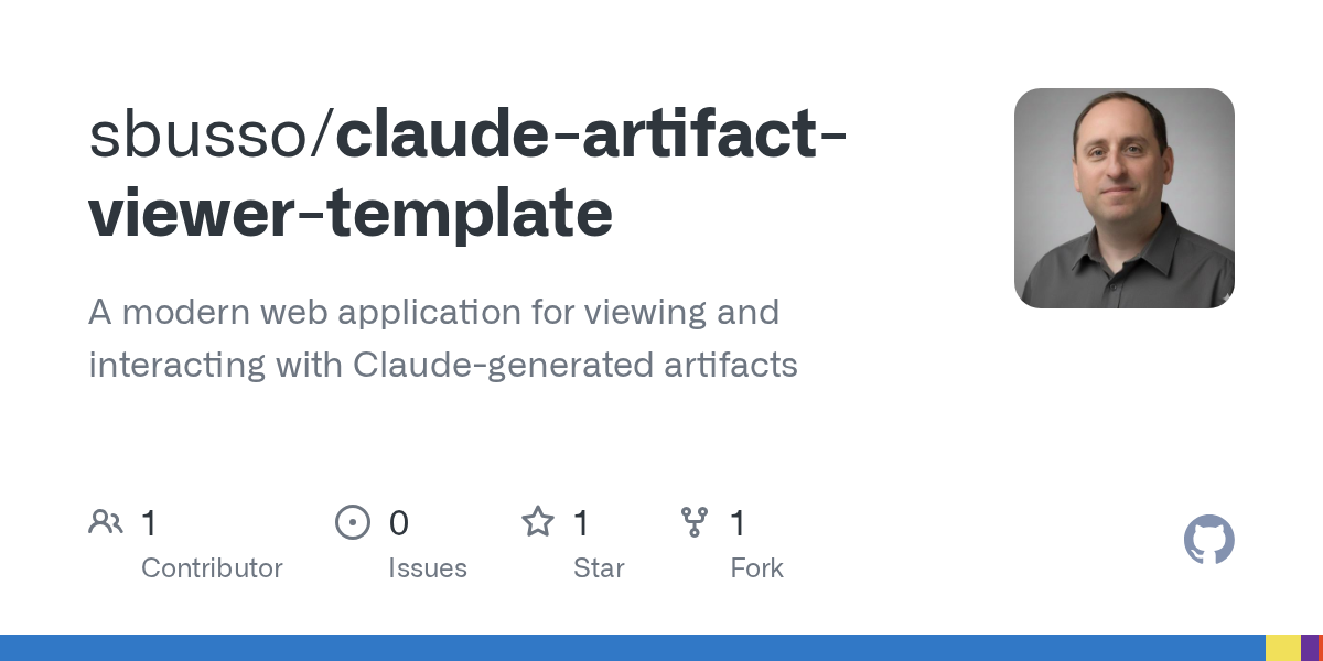 Claude Artifact Viewer Template — Development skill for Claude Code