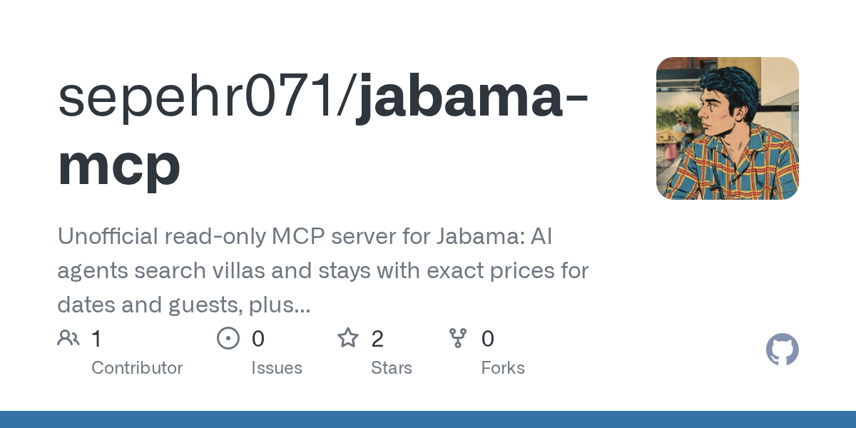 Jabama MCP — AI skill for Claude Code