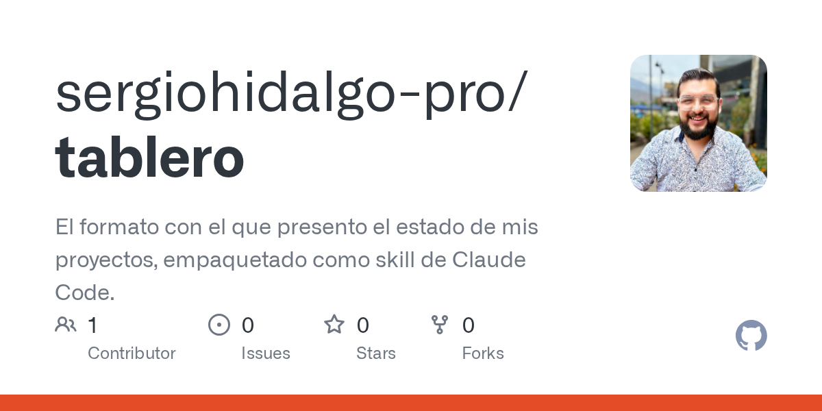Tablero — Development skill for Claude Code