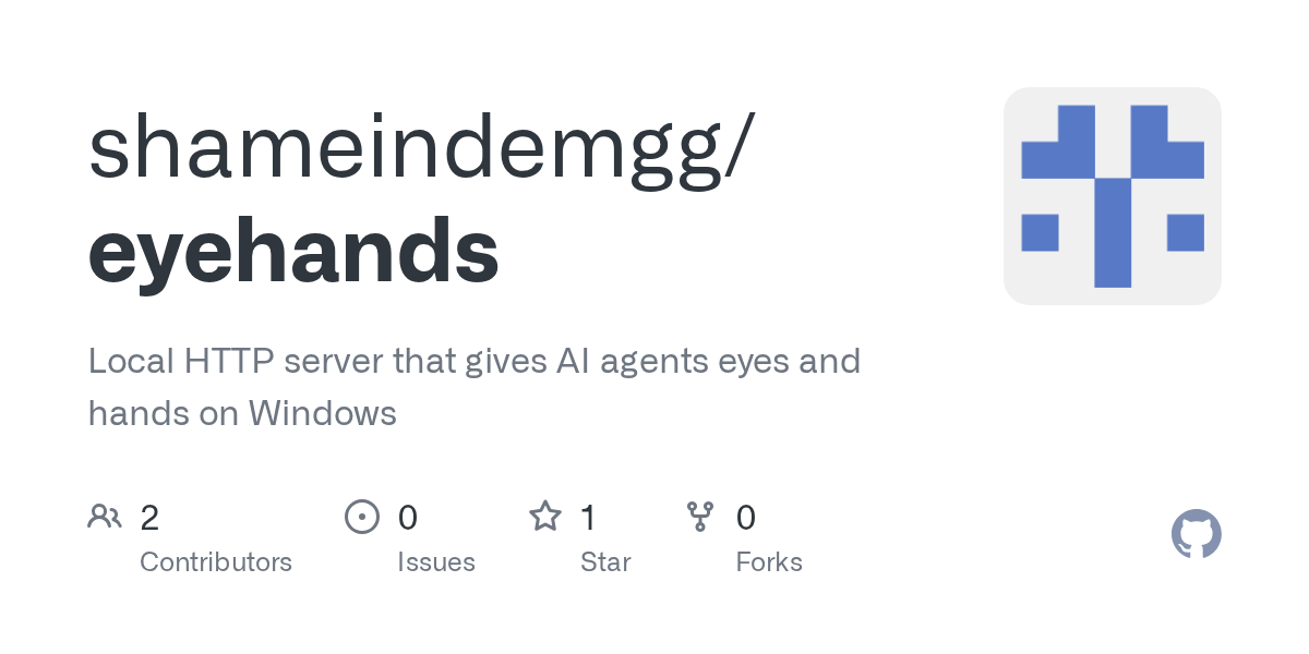 Eyehands — AI skill for Claude Code