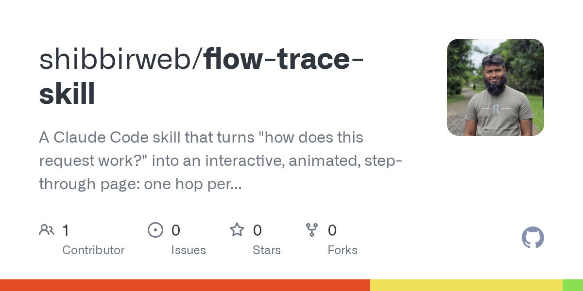 Flow Trace Skill — Development skill for Claude Code