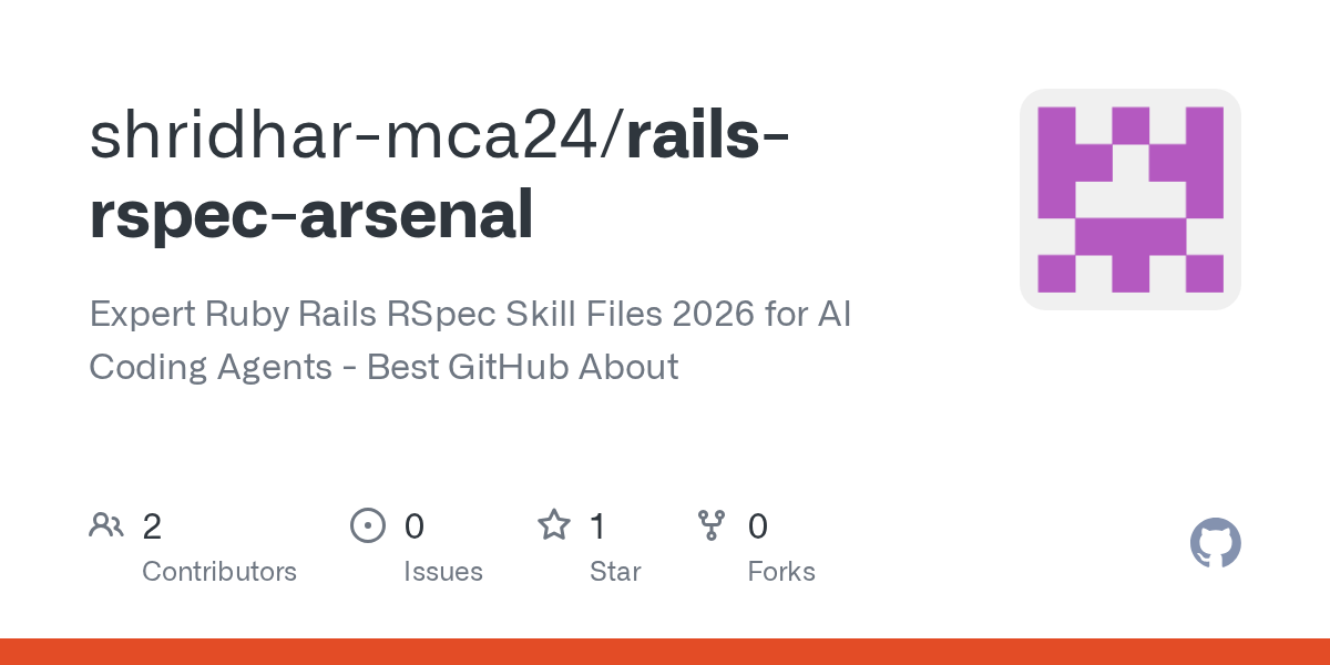 Rails Rspec Arsenal — AI skill for Claude Code