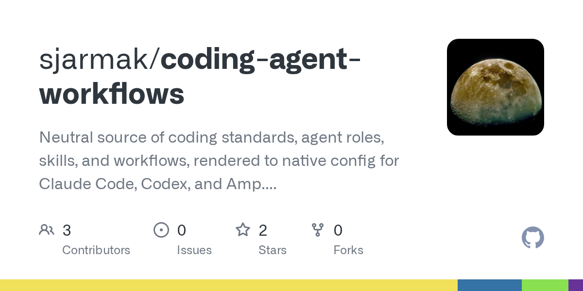 Coding Agent Workflows — Development skill for Claude Code