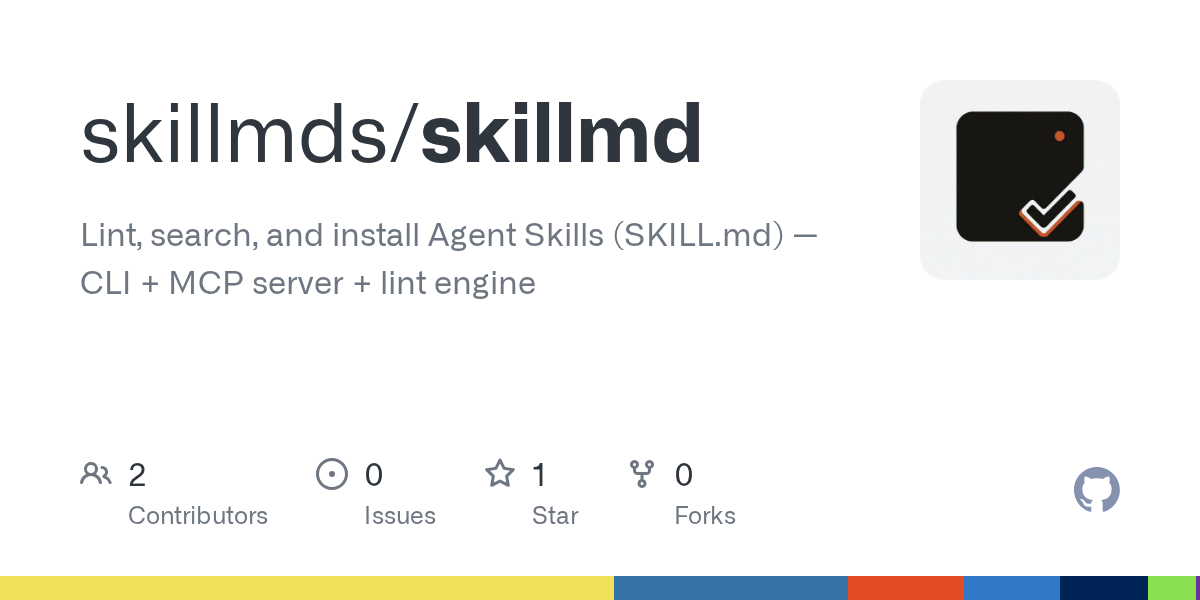 Skillmd — Code Quality skill for Claude Code