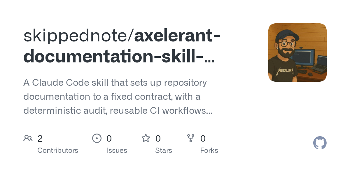 Docs Init — Documentation skill for Claude Code