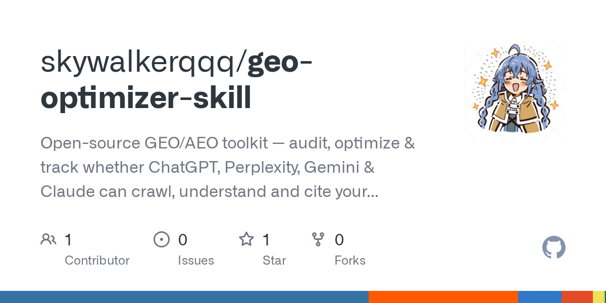 Geo Optimizer Skill — Security skill for Claude Code