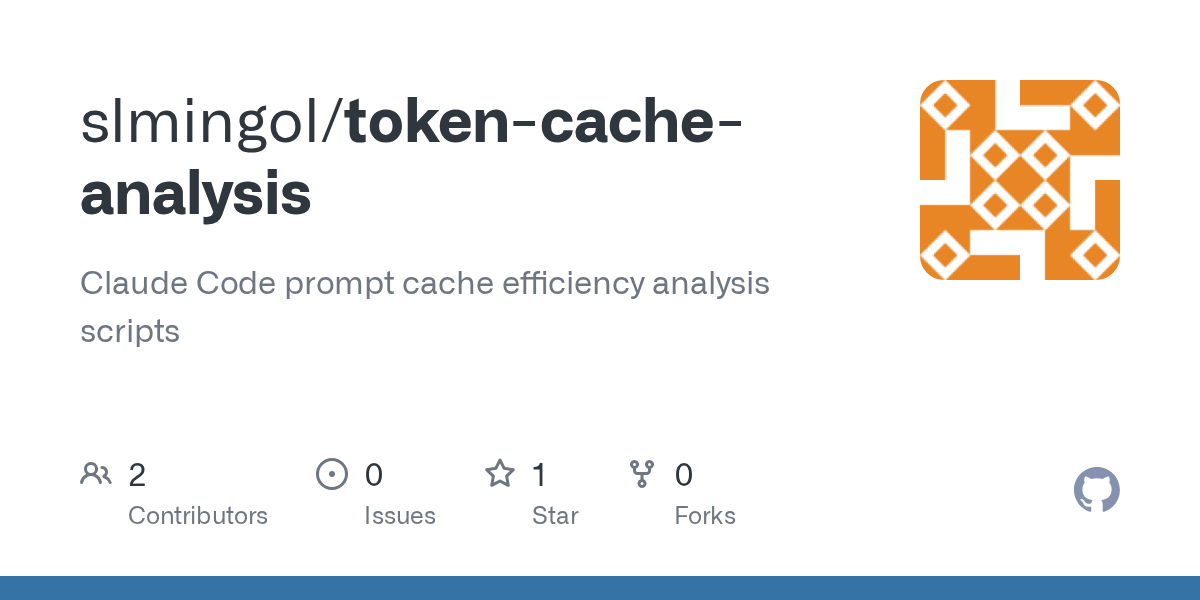 Token Cache Analysis — Development skill for Claude Code