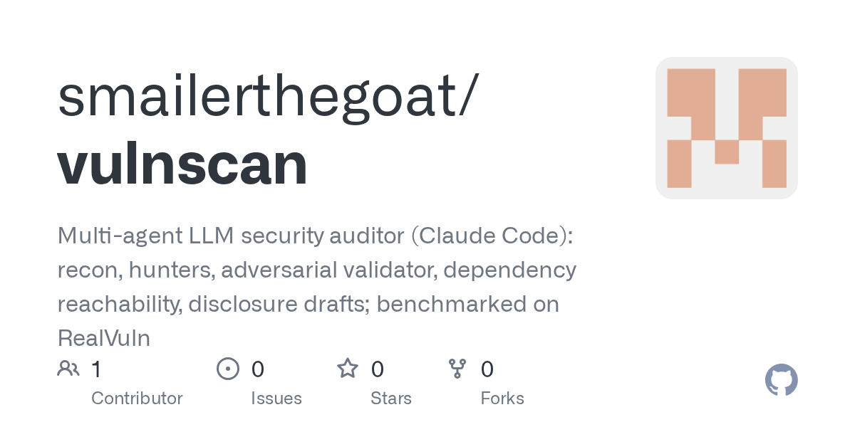 Vuln Discloser — Security agent for Claude Code