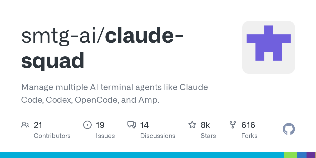 Claude Squad — Project Management agent for Claude Code