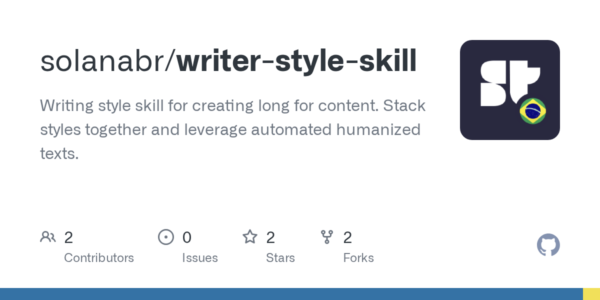 Write In Voice — Development skill for Claude Code