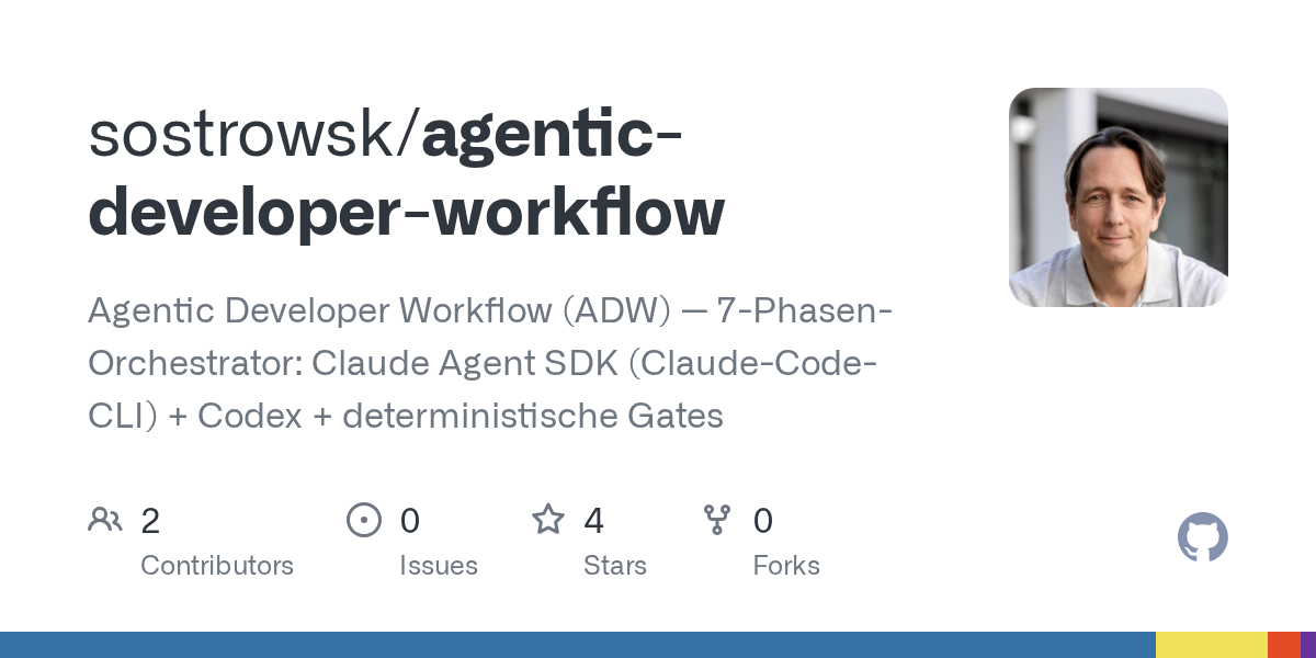 Agentic Developer Workflow — Productivity skill for Claude Code