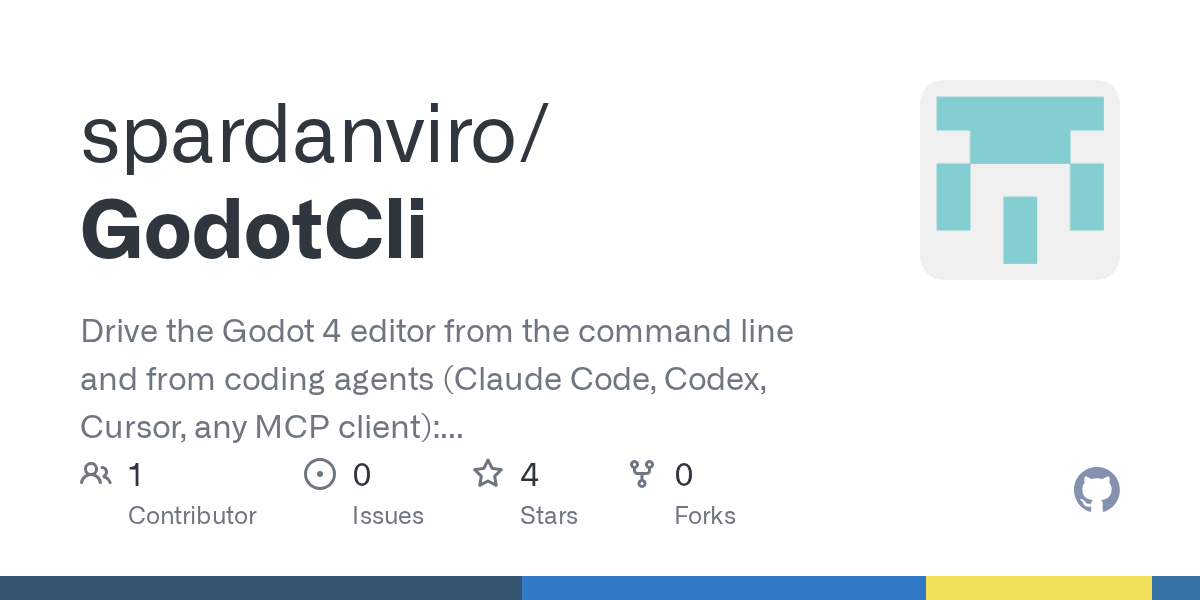 GodotCli — Development skill for Claude Code