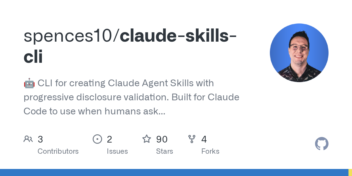 Claude Skills CLI — Development skill for Claude Code