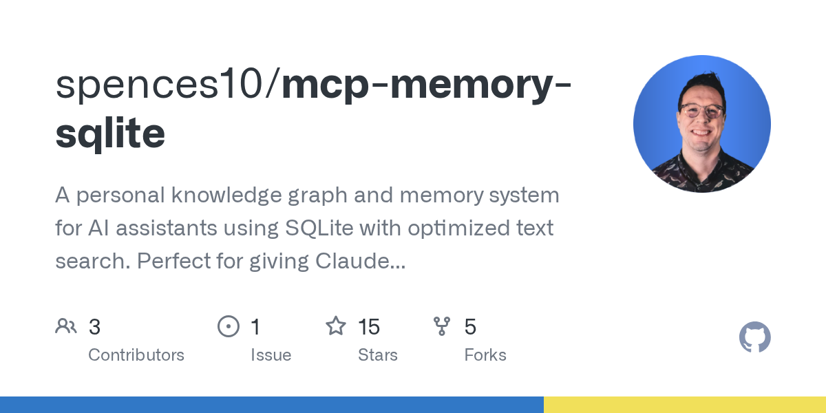 MCP Memory Sqlite — AI skill for Claude Code