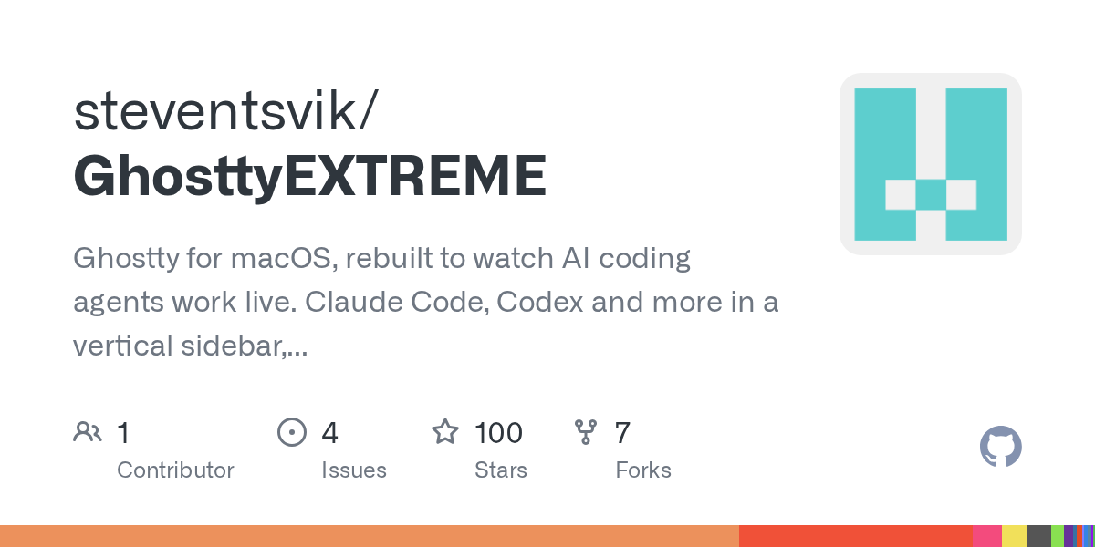 GhosttyEXTREME — AI skill for Claude Code