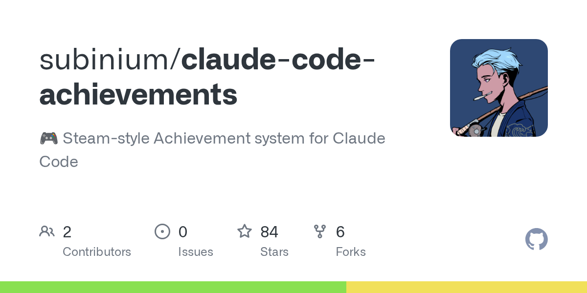 Achievements Settings — Development skill for Claude Code