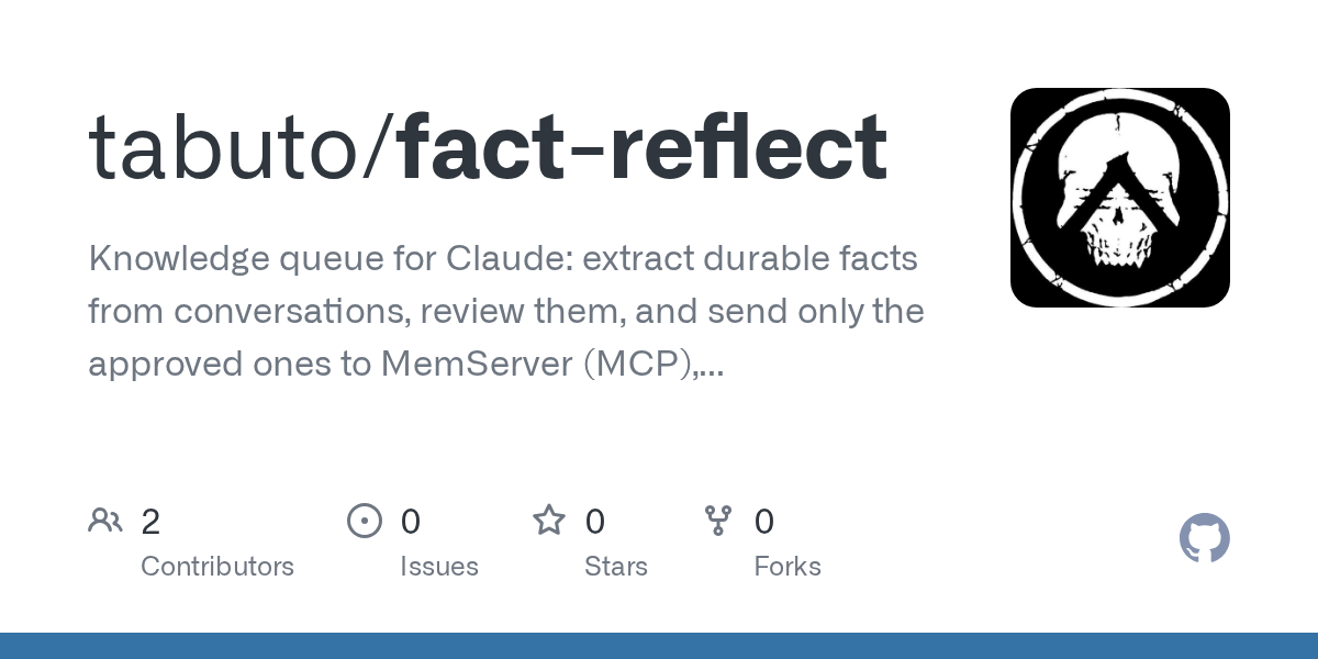Extract Fact — Development skill for Claude Code