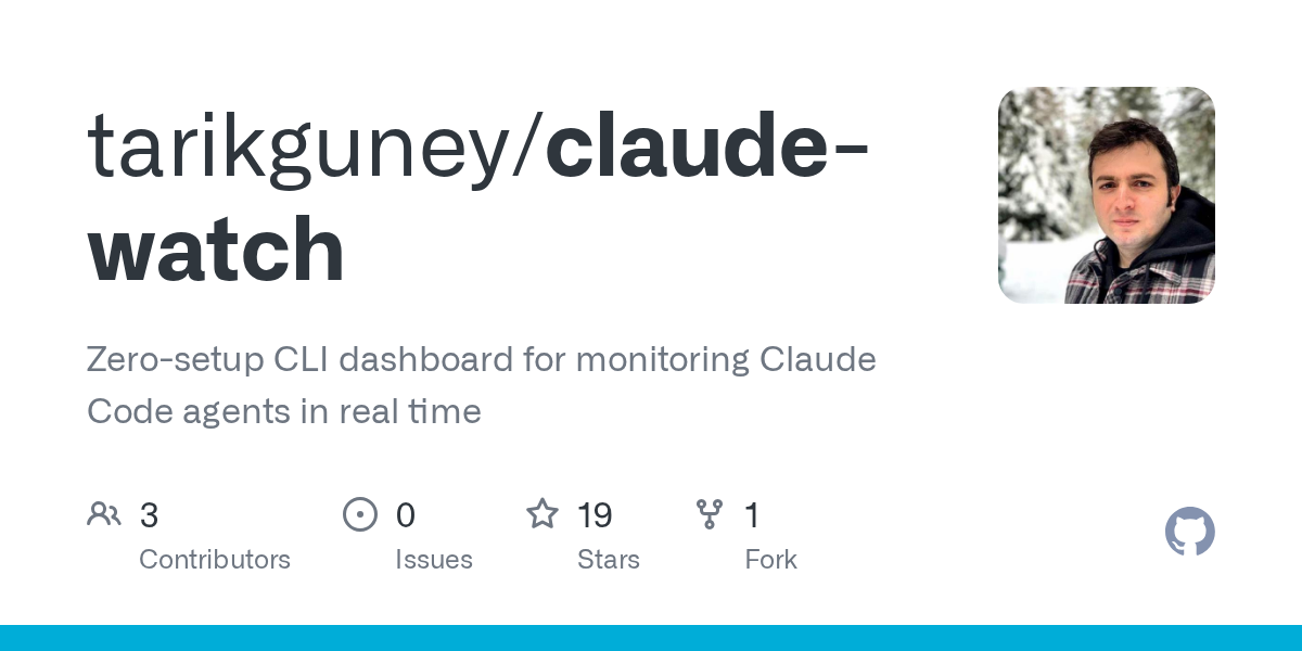Claude Watch — Productivity skill for Claude Code