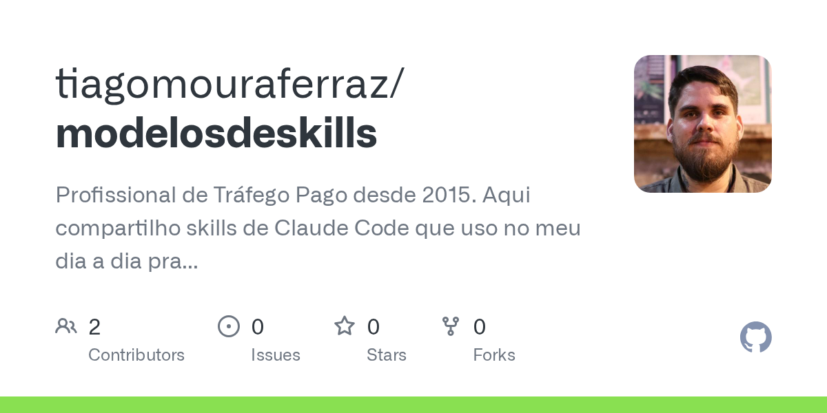 Modelosdeskills — Development skill for Claude Code