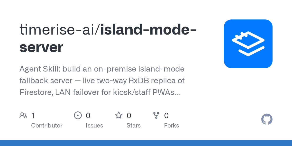 Island Mode Server — Development skill for Claude Code