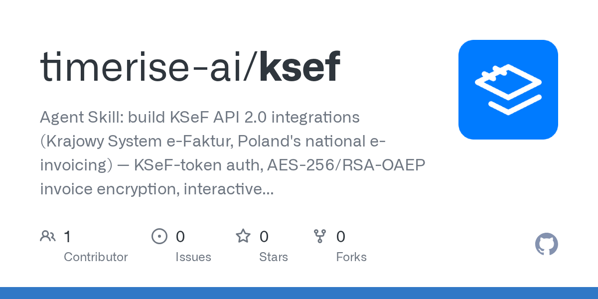 Ksef — Development skill for Claude Code