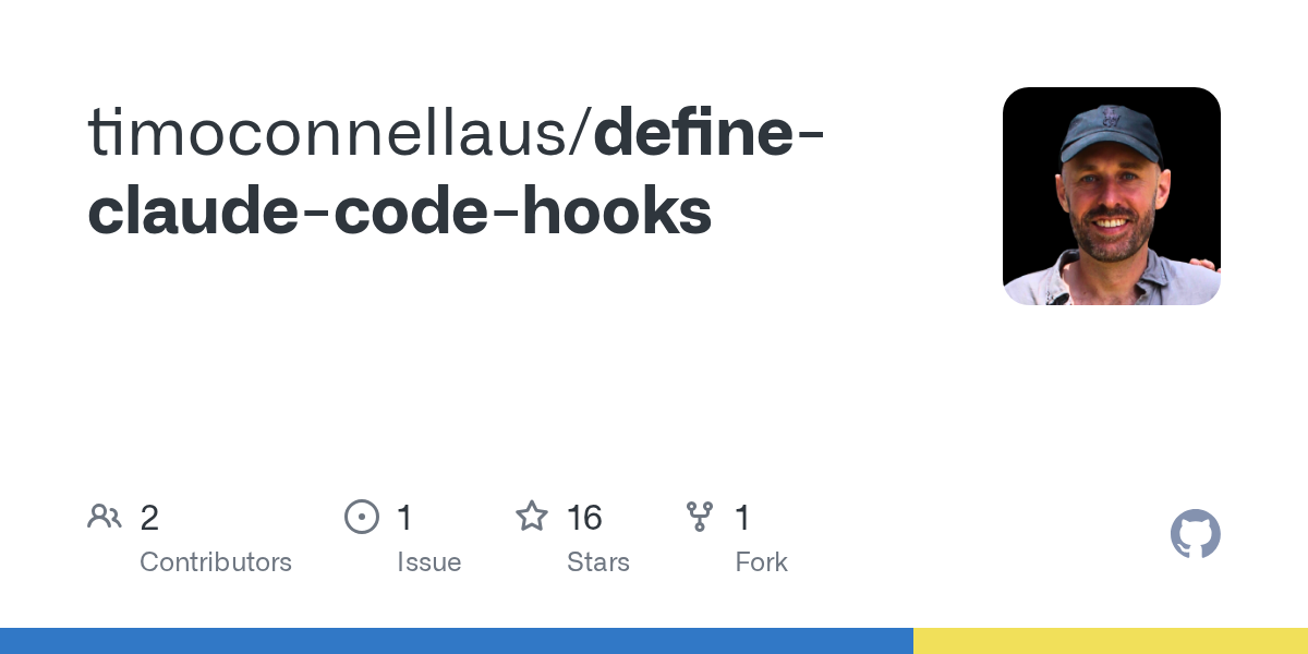 Create A New Default Hook — Development skill for Claude Code