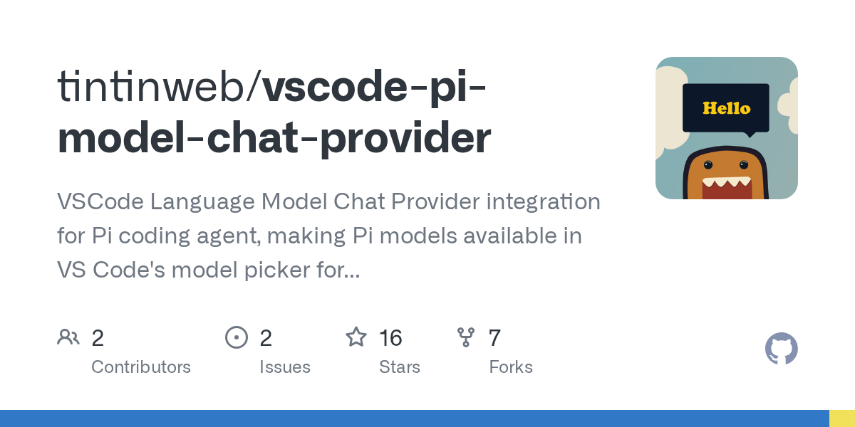 VSCode Pi Model Chat Provider — AI skill for Claude Code