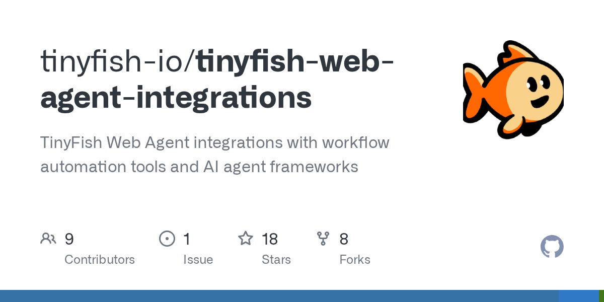 Tinyfish Web Agent Integrations — AI skill for Claude Code