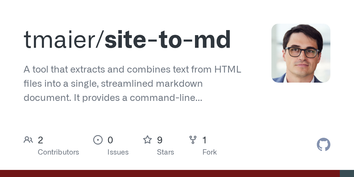 Site To Md — Documentation skill for Claude Code