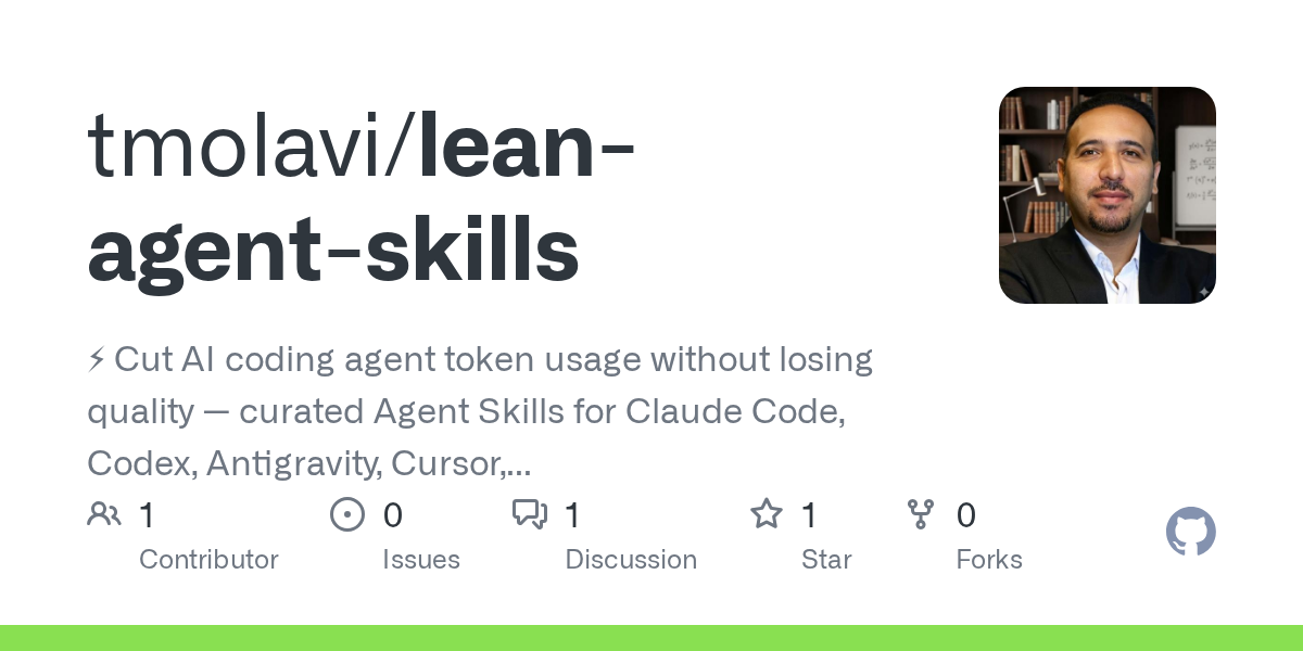Lean Agent Skills — AI skill for Claude Code