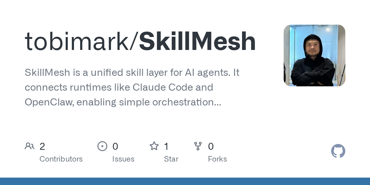SkillMesh — AI skill for Claude Code