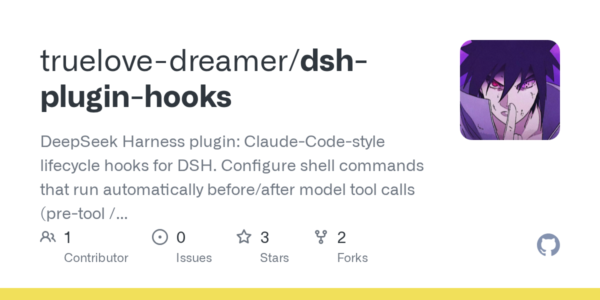 Dsh Plugin Hooks — AI skill for Claude Code