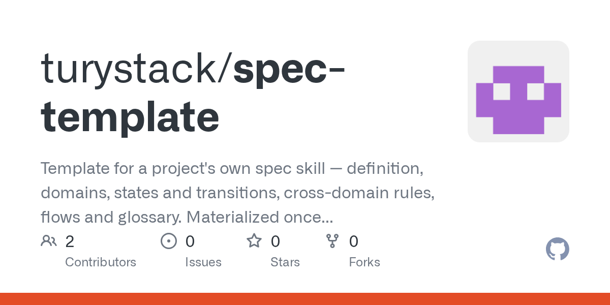 Spec Template — Testing skill for Claude Code