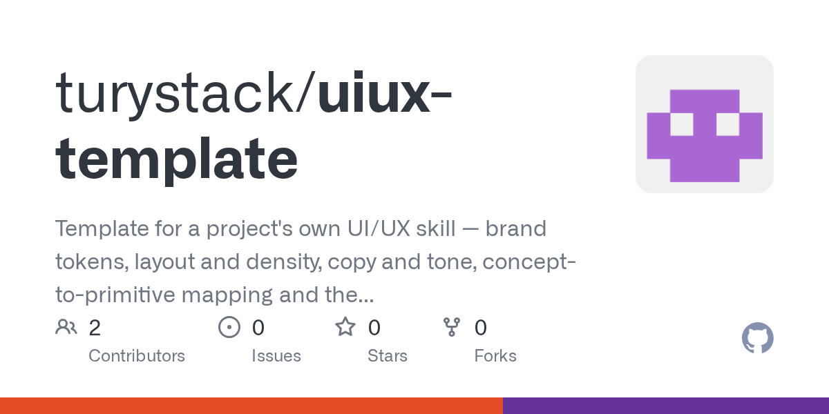Uiux Template — Design skill for Claude Code