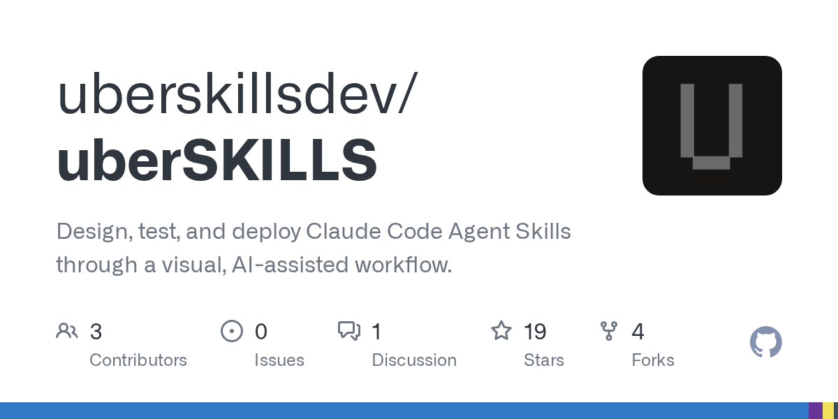 UberSKILLS — DevOps skill for Claude Code