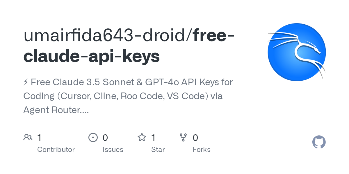 Free Claude API Keys — AI skill for Claude Code