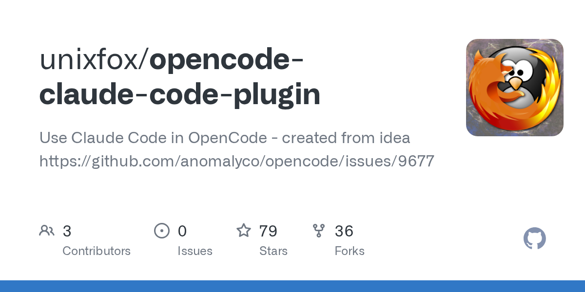 Opencode Claude Code Plugin — Git skill for Claude Code