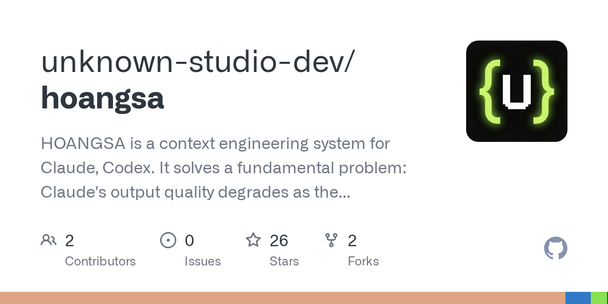 Hoangsa — Development skill for Claude Code