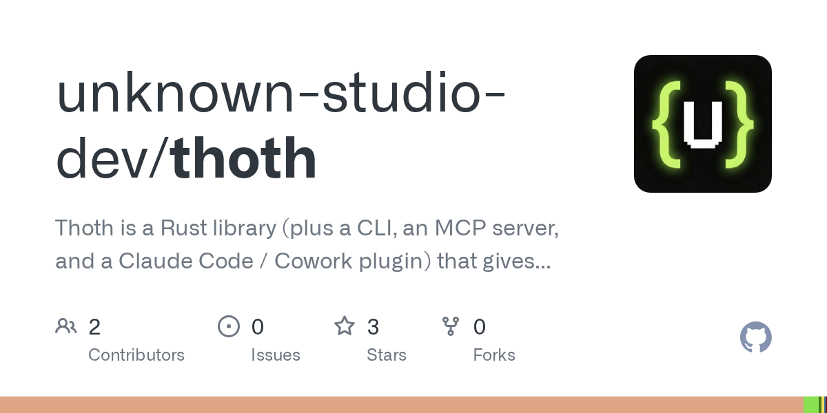 Thoth — Development skill for Claude Code