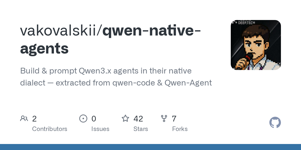 Qwen Native Agents — Development skill for Claude Code